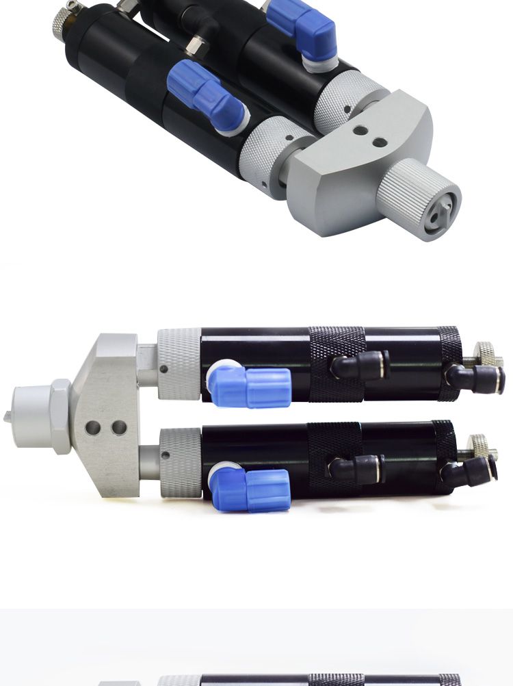 雙液比例點膠閥多角度拍攝